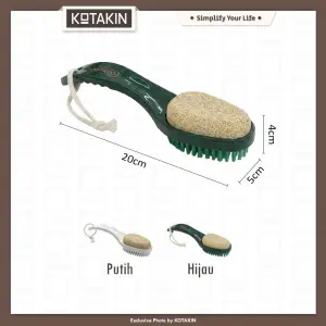 Pembersih Kapalan Sikat Gosok Kaki
